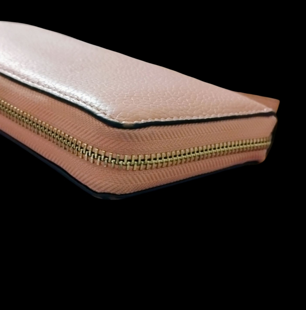 Michael Kors Peach Wristlet Wallet - Picture 4 of 8